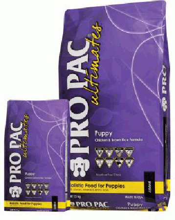 פרו פק לגורים עוף אורז מלא 12 ק"ג Pro Pac Ultimate® Meadow Prime