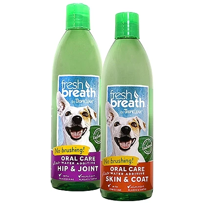 מי פה לכלבים וחתולים Fresh Breath Skin & Coat