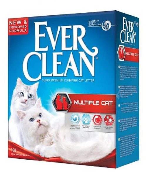 חול אברקלין מולטי קט 8.3 ק"ג Everclean Multi Cat