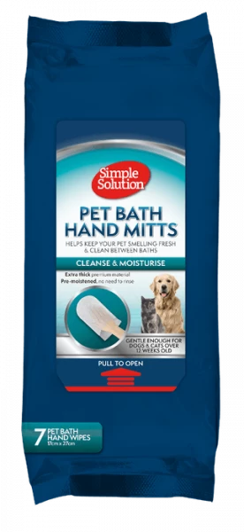 כפפת ניקוי הפרווה pet bath hand mitts