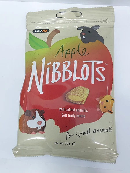 חטיף בטעם תפוח למכרסמים ניבלוטס Berries Nibblots