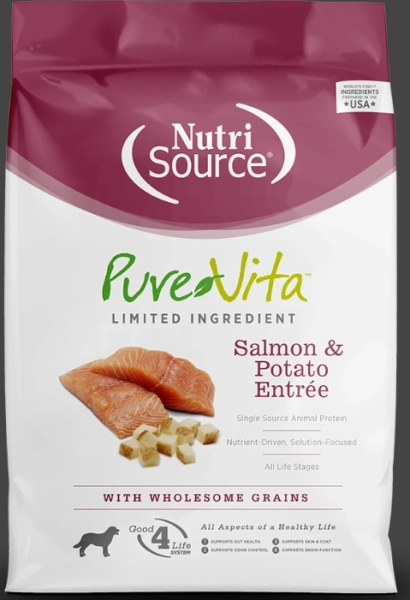 ויטה פיור סלמון 2.2 דגנים מלאים NutriSource