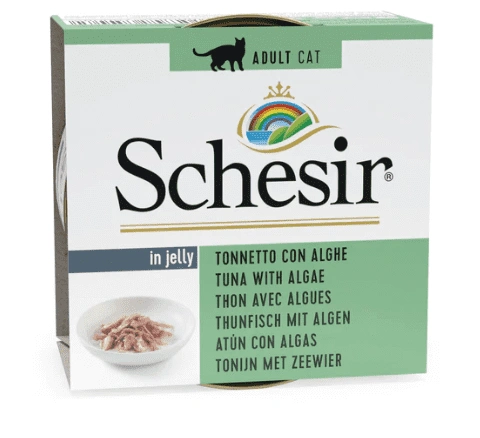 סדרת Schesir -IN JELLY מזון רטוב משלים בג'לי לחתולים