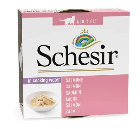 שזיר Schesir במי הבישול -IN COOKING WATER מזון רטוב לחתול בטעמים