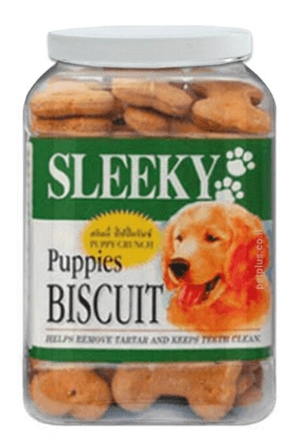 ביסקוויטים בטעם עוף לגורי לכלבים - סליקי SLEEKY