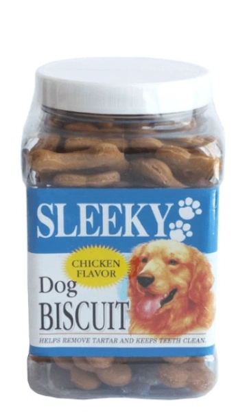 ביסקוויטים בטעם עוף לכלבים - סליקי SLEEKY