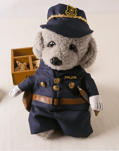 תחפושת לכלבים שוטר policeman costume