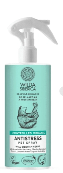 ספרי מרגיע את פרוות ועור הכלב WILDA SIBIRICA ANTISTREE PET SHAMPOO 